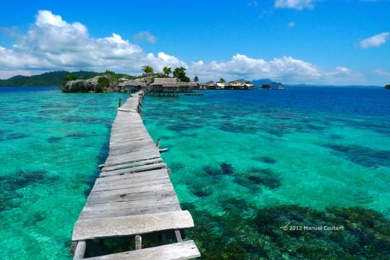 Magnifiques îles Togian (Malenge, îles Togian, Sulawesi Centre, Indonésie)