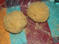 Arancini ou croquettes de riz à la mozzarella