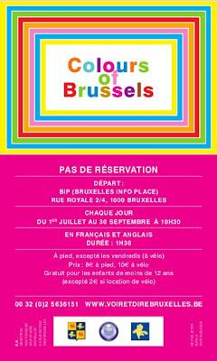 jusqu'au 30/09 - Colours of Brussels - BIP