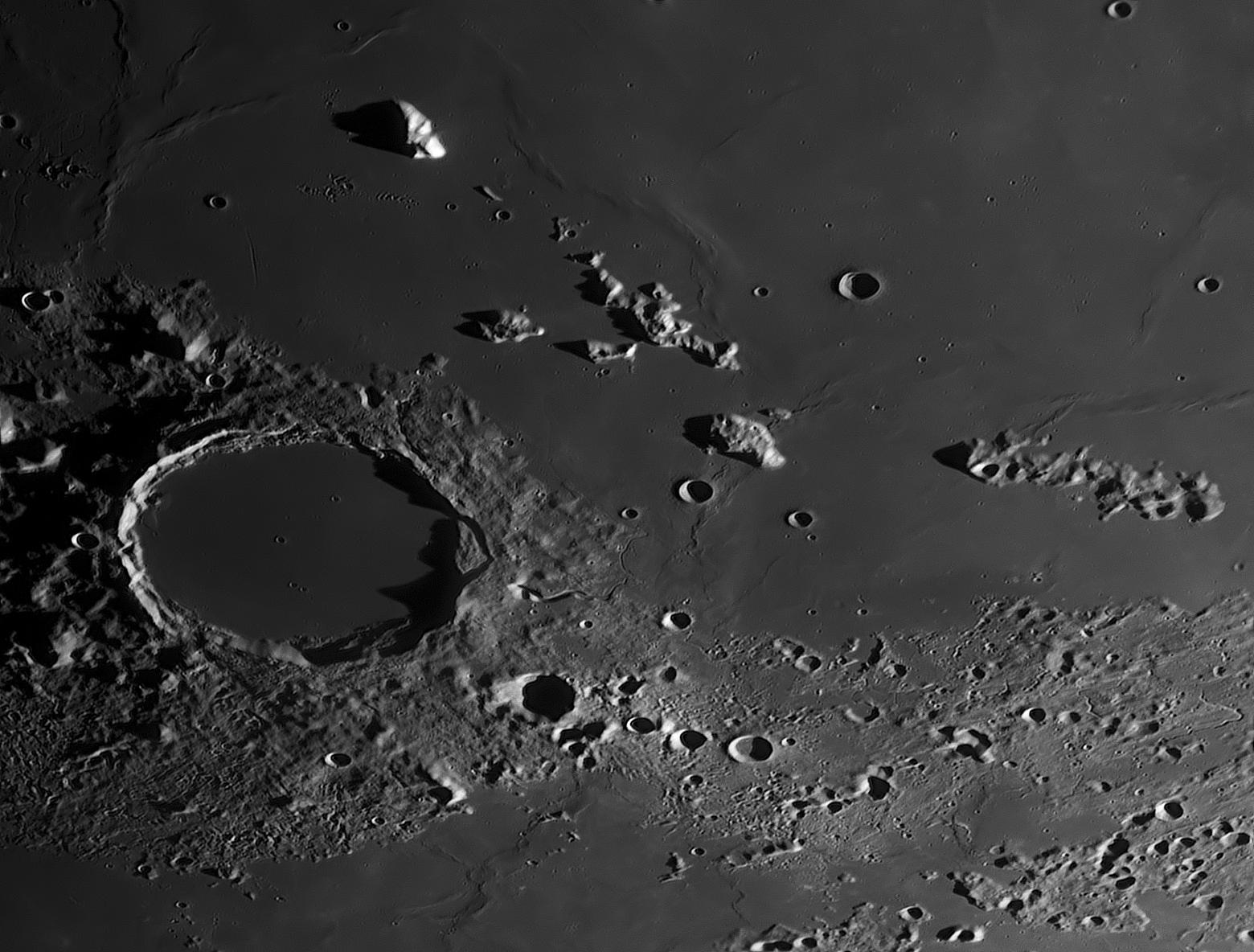 Images très détaillées de la surface lunaire