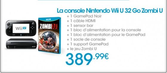 Wii U: prix et disponibilité en Europe