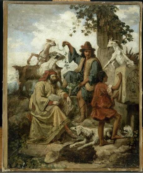 L'Enfance de Giotto Henry Joseph de FORESTIER 