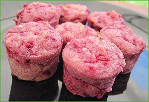 Financiers aux framboises