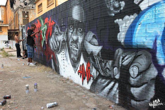 GRAFFITI & STREET ART IN MOROCCO !