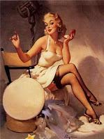 M'aimez-vous?  Gustave Nadaud et pin up.  Dimanche poétique,  érotique