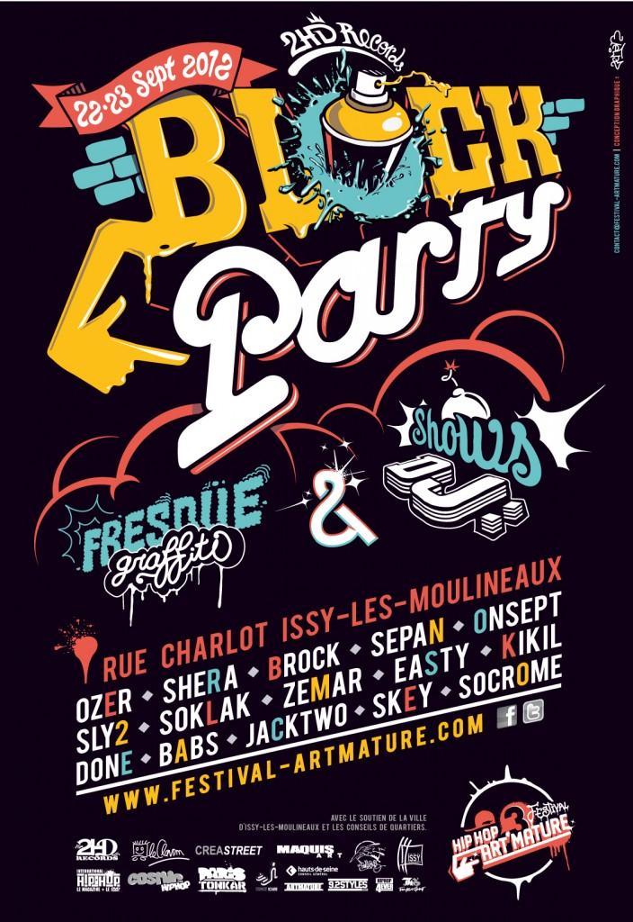 Block Party Art’mature – 22 & 23 Sept. [Graff & HH]