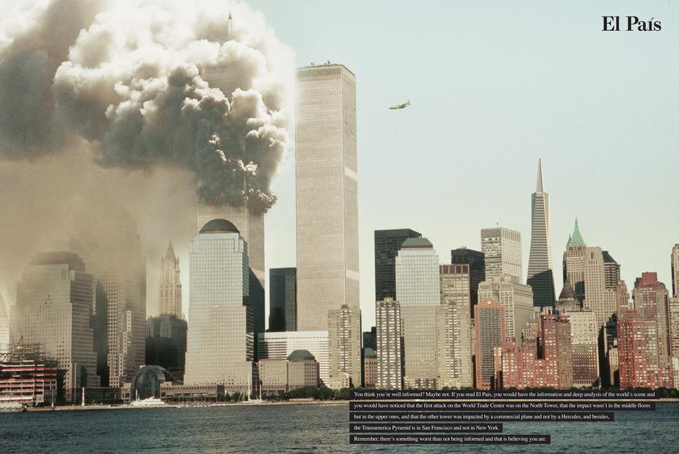 Goodas... 5 détournements pub de l'attentat du 11 septembre