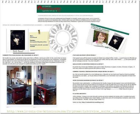 Interview bricol! ITW - LCDB SEPT 12