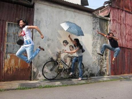 Ernest Zacharevic : le street art participatif