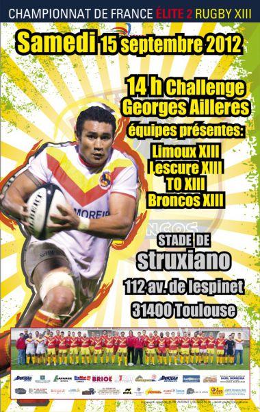Challenge Georges AILLERES : Le groupe du TO XIII