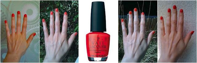 Lubie Vernis : Red My Fortune Cookie - Hong Kong Collection - OPI