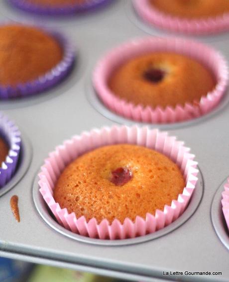 Cupcakes citron framboise {la recette}