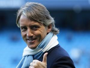 Man City : Mancini heureux avec Tevez