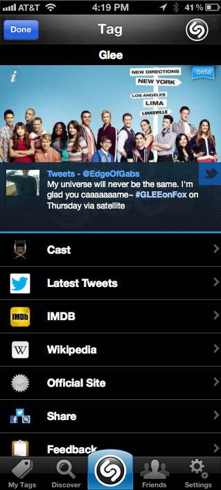 Shazam se lancera dans la reconnaissance TV en Octobre