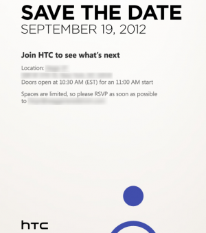 HTC – Evénements de la suite dans les idées