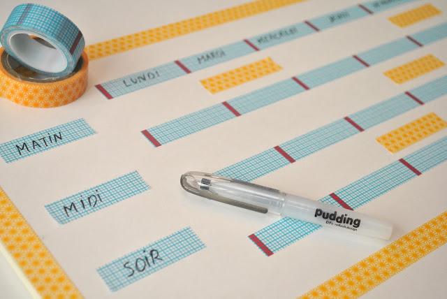 Planning minute avec la Creabox