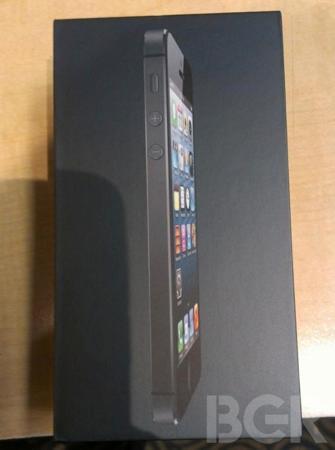 Premier déballage de l’iPhone 5…