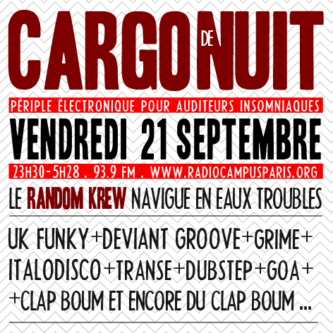 cargo de nuit de folie !