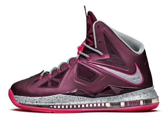 Nike LeBron X+ Fireberry