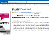 Libération propose l’envoi Kindle abonnés