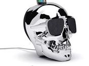 Aeroskull, l’enceinte crâne brillant pour iPhone iPod signée Jarre Technologies