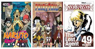 Meilleures ventes BD & mangas hebdomadaires au 16 septembre 2012
