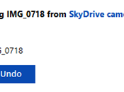 corbeille mode restauration SkyDrive