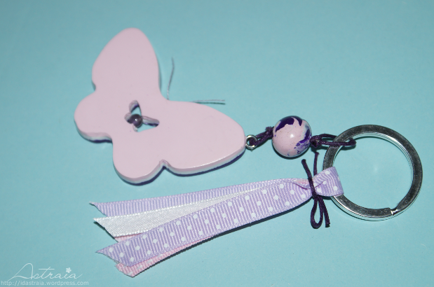 porte-clefs design fait à la main