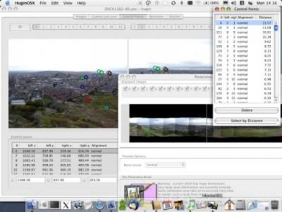 Logiciel : Hugin pour réaliser des images panoramiques