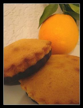 Madeleines choco-orange