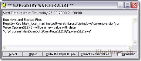 MJ Registry Watcher