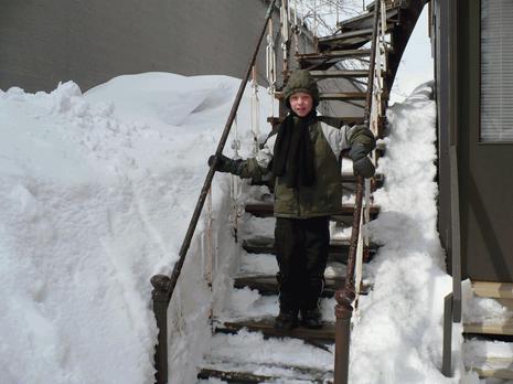 Quand je vous disait qu'il y en a de la neige...