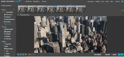 Photoshop Express est en ligne !