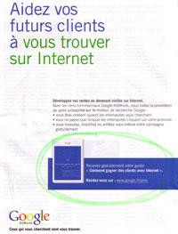 La publicité Google : l’adhésion client plus importante que le produit