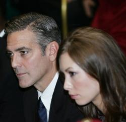 George Clooney et Sarah Larson