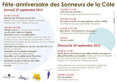 Dixième anniversaire des Sonneurs de la Côte