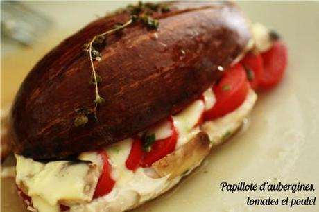 papillote d'aubergines