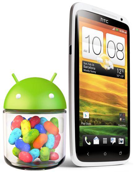 HTC one X - Jelly Bean promis en Octobre