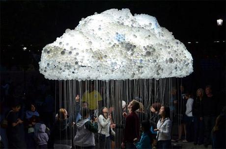 CLOUD, le nuage électrique de Caitlind R.C. Brown, en Alberta, Canada - Installation