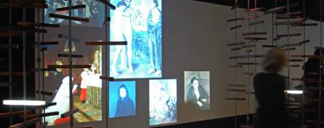 Projection oeuvres Picasso - Musé Granet Aix en Provence