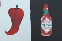 Portrait chinois déco de Claire, artiste peintre