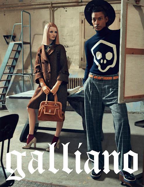 Fashion Ova Di Style : En Noir et Blanc chez Galliano