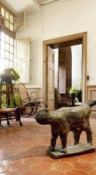 Sculptures château Picasso - Chateau de Vauvenargues