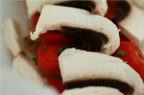 champignons dans papillote