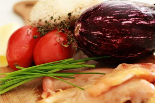 les ingrédients pour la papillote