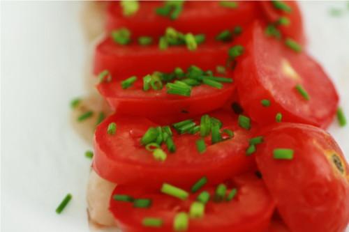 ciboulette ciselée papillote