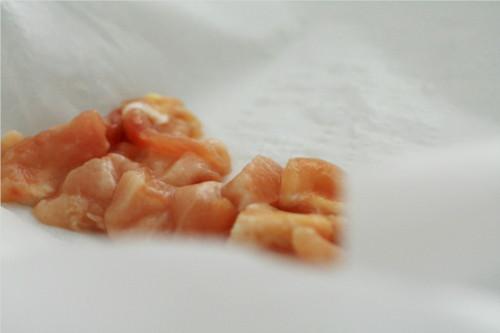 poulet dans papillote