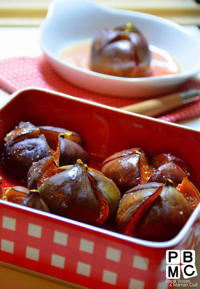figues roties en dessert