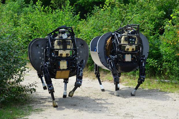 Alphadog, le robot-chien de l’armée américaine.