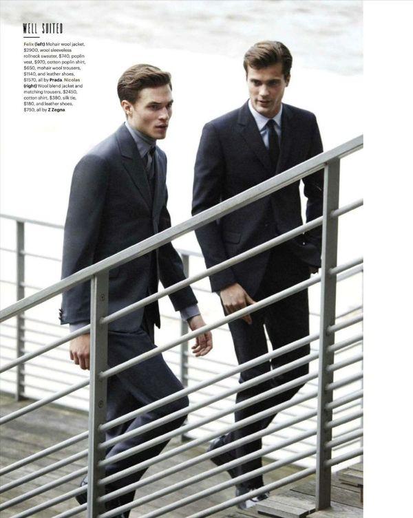 Les tendances Homme d'automne et d'hiver 2012/2013 par le magazine GQ.